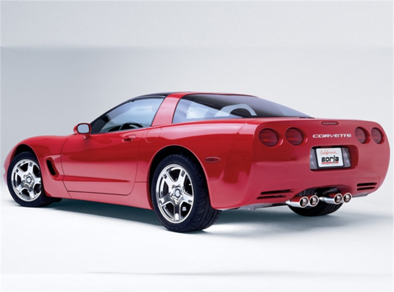 Borla 97-04 Chevrolet Corvette 5.7L V8 Touring Cat-Back Exhaust System with Dual Tips