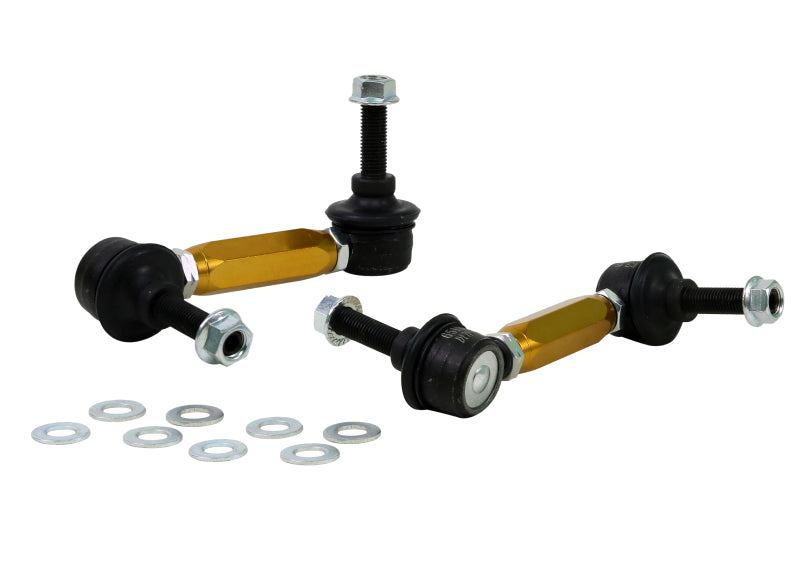 Whiteline KLC141 Adjustable Rear Sway Bar Link Kit for Volkswagen and Nissan Vehicles