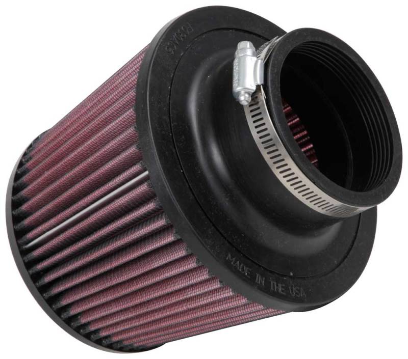 K&N Universal Rubber Air Filter with 3-inch Flange for Audi A4, A5, A6 and Dodge Caliber