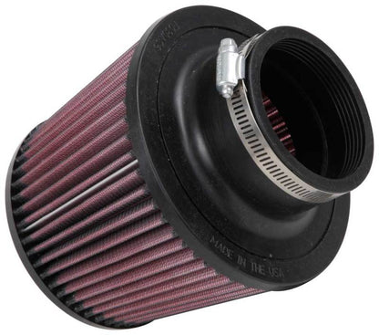 K&N Universal Rubber Air Filter with 3-inch Flange for Audi A4, A5, A6 and Dodge Caliber