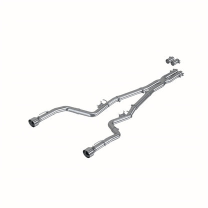 MBRP Armor Lite Series 17-21 Dodge Charger 5.7L/6.2L/6.4L 3-Inch Race Profile Cat-Back Exhaust System with Dual Tips