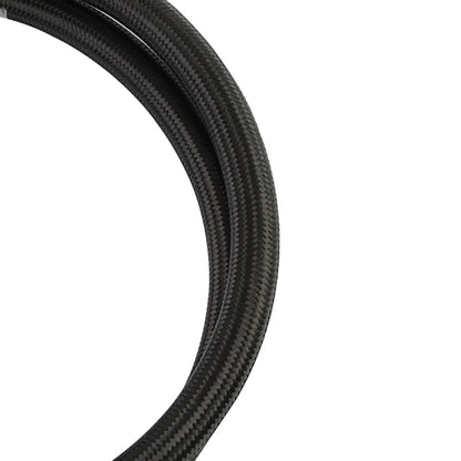 Mishimoto 3ft Stainless Steel Braided Hose with -10AN Fittings - Black