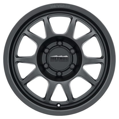 Method MR702 17x7.5 Inch Matte Black Wheel with 6x130 Bolt Pattern and +50mm Offset