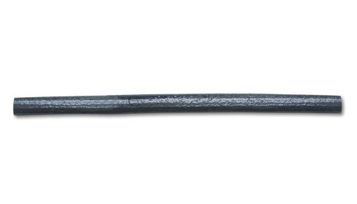 Vibrant 1-inch OD Heat Protect Flexible Sleeving - 5 Foot Length, Black