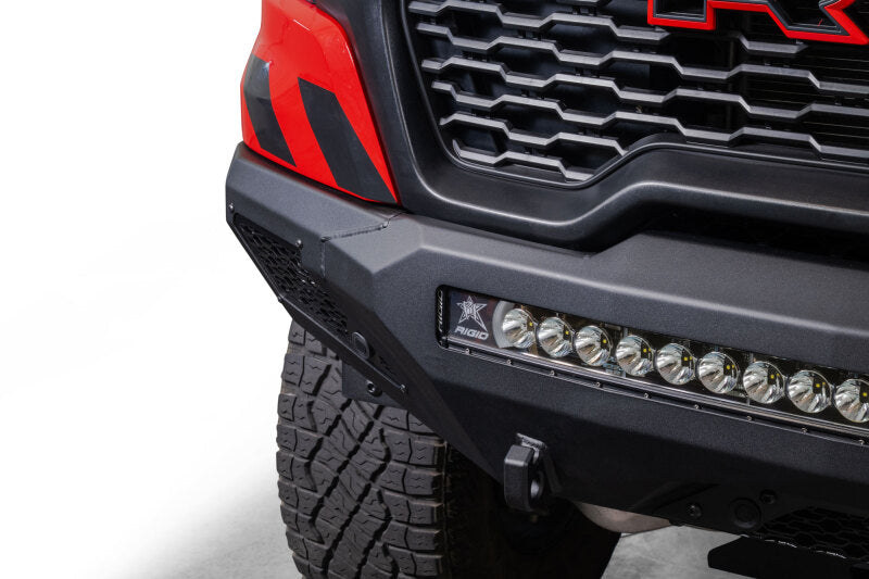 Addictive Desert Designs 2025 Ram RHO Stealth Fighter Front Bumper with LED Light Mounts and D-Ring Clevises
