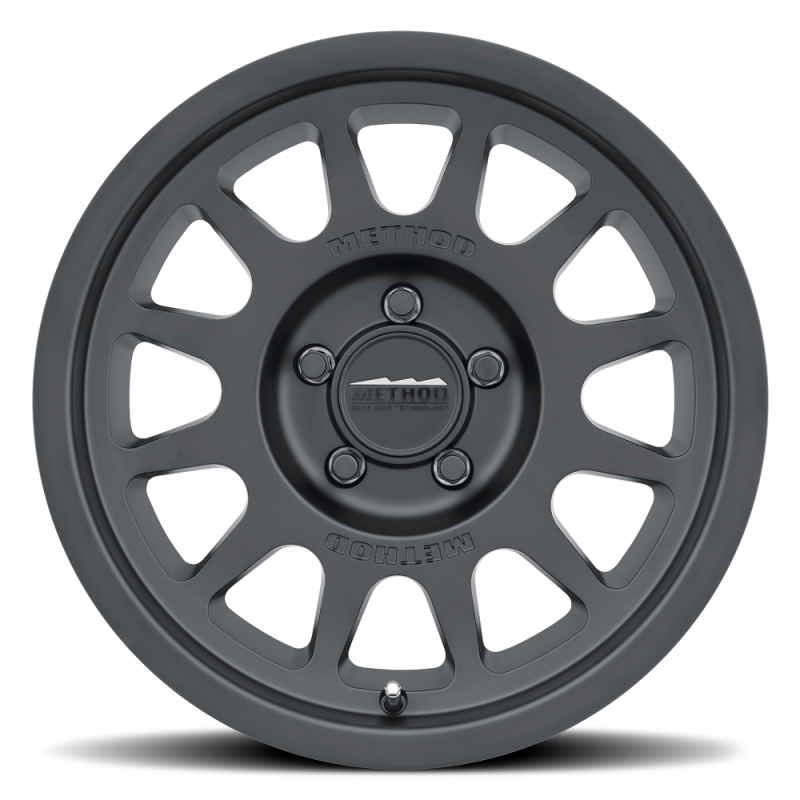 Method Wheels MR703 17x8.5 Inch Matte Black Off-Road Wheel with Bead Grip Technology