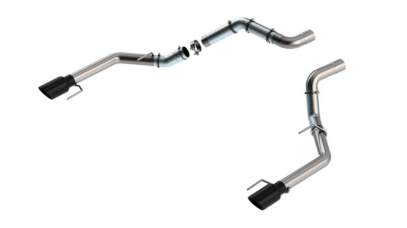 Borla 21-23 Ford Raptor 3-Inch Tail Pipe Kit with 4.5-Inch Black Chrome Tips - Part Number 60727BC