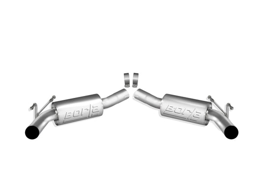 Borla S-Type Axle-Back Exhaust System for 2010-2013 Chevrolet Camaro SS 6.2L V8 with Ground Effects Package by Borla Part #11801