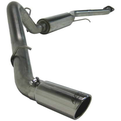 MBRP Armor Plus Series Cat Back Exhaust System for Chevy Silverado 1500 & GMC Sierra 1500 (2003-2004) - 4 Inch Diameter, Single Side Exit, T409 Stainless Steel