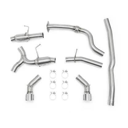 Mishimoto 2016-2024 Chevrolet Camaro 2.0T Dual Polished Tip Cat-Back Exhaust System