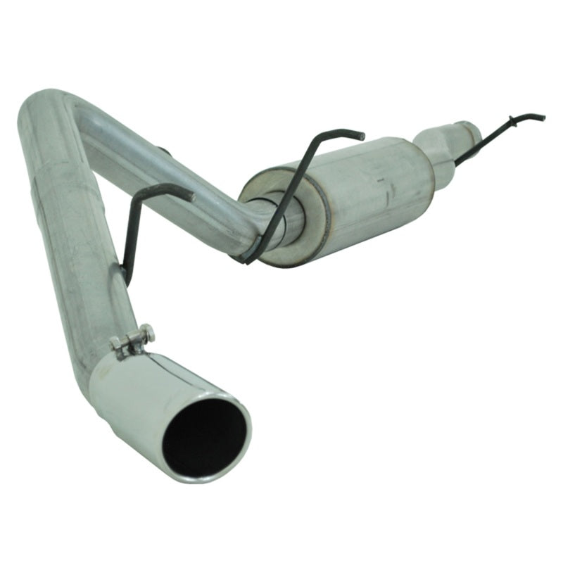 MBRP Armor Lite Series Cat Back Exhaust System for 2009-2012 GMC Yukon & Chevrolet Tahoe 5.3L – Single Side Exit with 4-Inch Tip