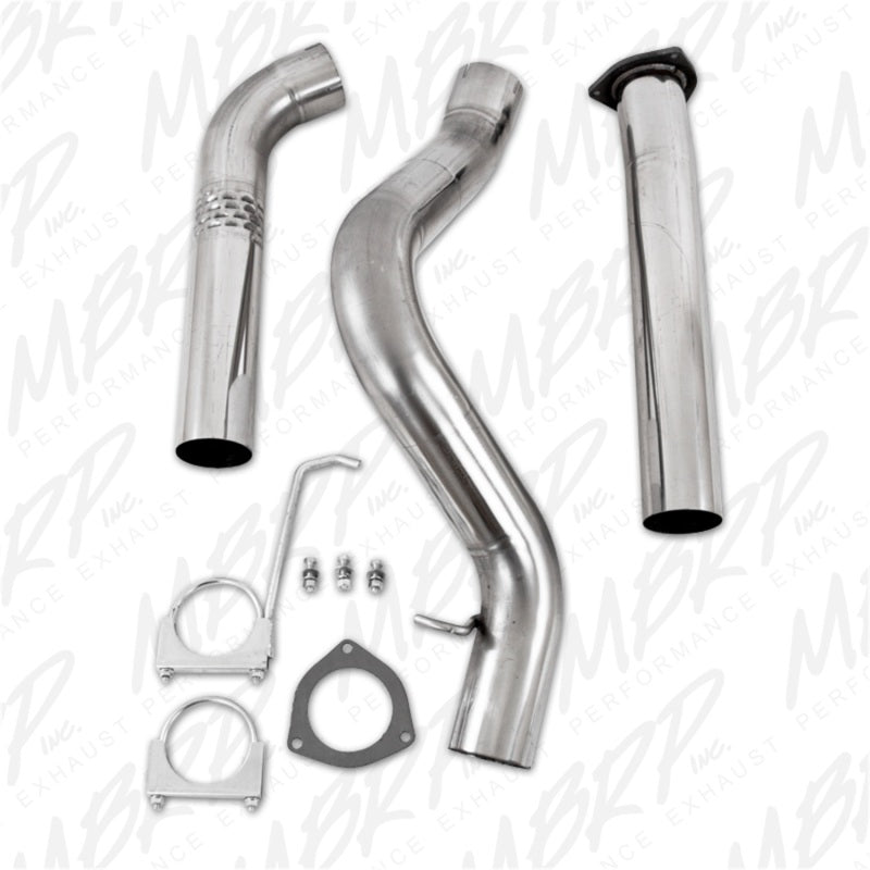 MBRP Armor Plus Series 4-Inch Filter Back Exhaust System for Chevrolet Silverado 2500 HD and 3500 HD (2007-2008) – T409 Stainless Steel