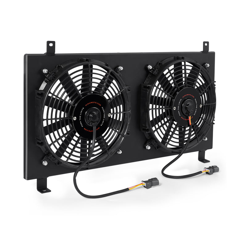 Mishimoto 2002-2006 Acura RSX Aluminum Fan Shroud Kit - Black