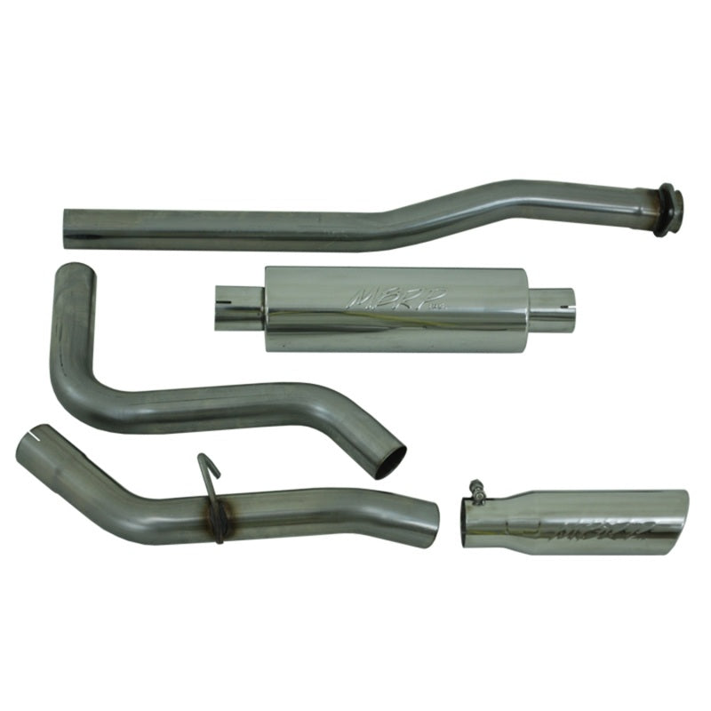MBRP Armor Plus Series 98-11 Ford Ranger 3.0/4.0L Cat Back Single Side Exhaust System with 3.5 Inch Tip