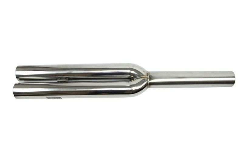 ISR Performance Universal 3-inch Dual Exhaust Tips with 40-inch Length - Part Number IS-DLTP3