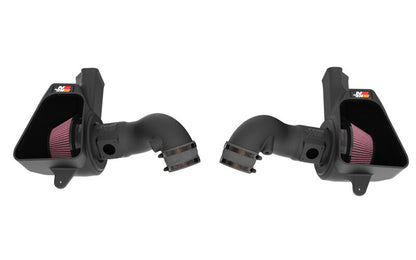 K&N 2024 Ford Mustang GT 63 Series Cold Air Intake System - Increased Horsepower and Torque