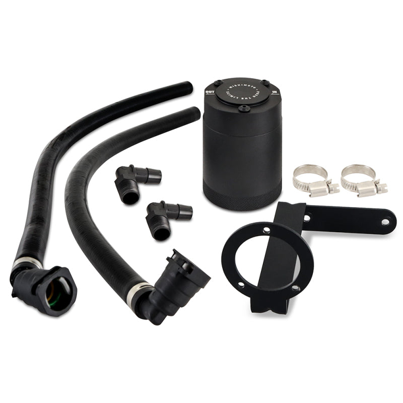 Mishimoto Direct-Fit Oil Catch Can for 2011+ Ford F-150 2.7L, 3.5L, and 5.0L V8 Engines