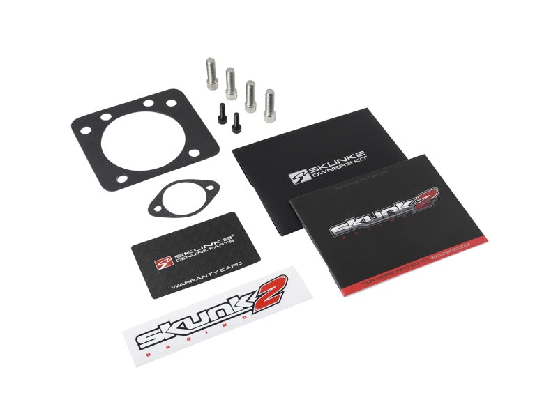 Skunk2 Racing Pro Series 68mm Billet Throttle Body for Honda/Acura B/D/F/H Series Engines - Black Finish