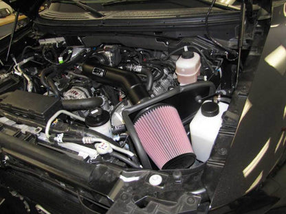 K&N Engineering 77-2579KTK High-Flow Performance Intake Kit for Ford F-150 SVT Raptor 6.2L V8