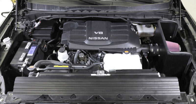 K&N 17-18 Nissan Titan XD V8 5.6L AirCharger Performance Intake System
