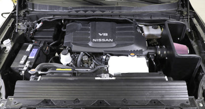K&N 17-18 Nissan Titan XD V8 5.6L AirCharger Performance Intake System