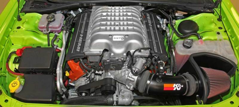 K&N Engineering 69-2550TTK Cold Air Intake System for 2015-2017 Dodge Challenger and Charger with 6.2L V8