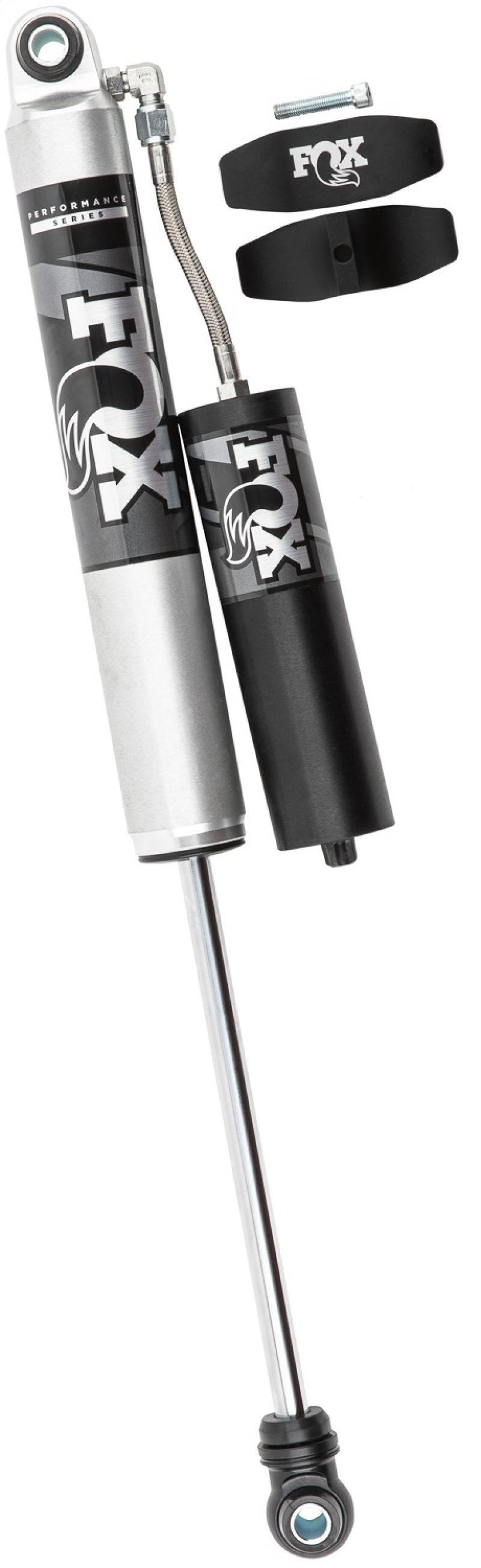 FOX Performance Series 985-24-243 Rear Shock for Chevy Silverado 2500/3500 HD with Aluminum Reservoir
