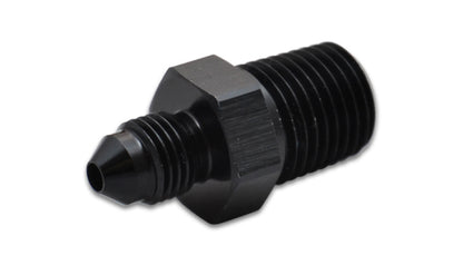 Vibrant -4AN to 3/8 inch NPT Straight Adapter Fitting - Aluminum