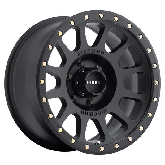 Method MR305 NV 20x10 Black Wheel with -18mm Offset and 6x5.5 Bolt Pattern