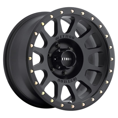 Method MR305 NV 20x9-Inch Matte Black Wheel with +18mm Offset and 6x135 Bolt Pattern