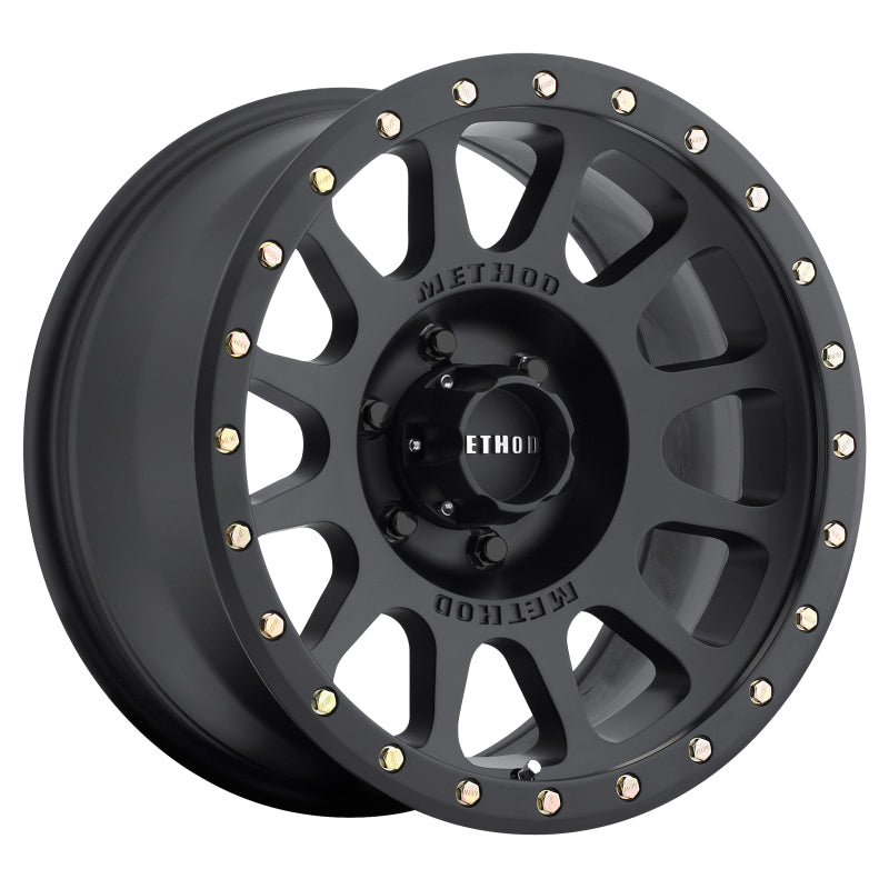 Method MR305 NV 18x9 Black Wheel with +18mm Offset and 6x5.5 Bolt Pattern