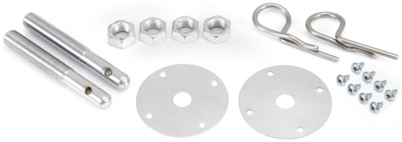Spectre Hood Pin Kit - Chrome for Automotive Applications