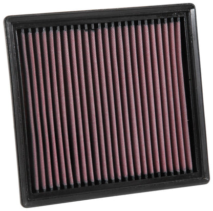 K&N Engineering 33-5064 High-Flow Air Filter for Subaru Impreza and Crosstrek (2017-2018)
