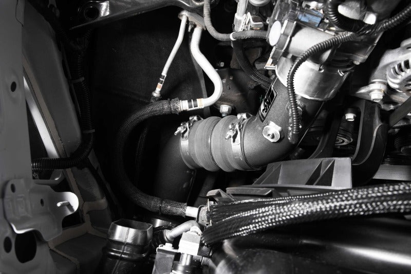K&N Engineering 77-1011KC Charge Pipe Kit for Chevrolet Silverado 2500/3500 V8-6.6L Diesel (2020-2023)