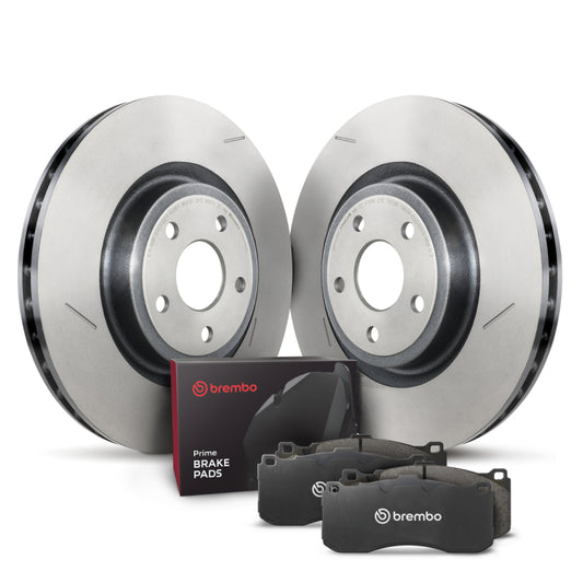 Brembo OE Front Disc Brake Kit for Jeep Grand Cherokee and Dodge Durango – Part KT04315