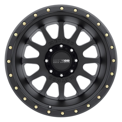 Method MR605 NV 20x10 Inch Matte Black Wheel with -24mm Offset and 8x170 Bolt Pattern