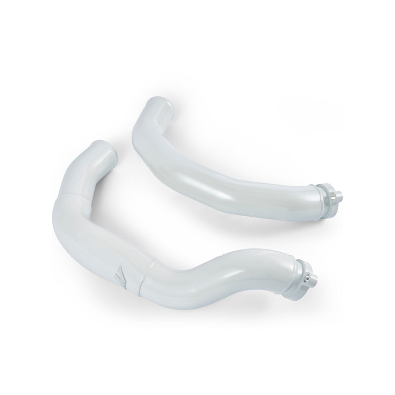 Mishimoto 2015-2020 BMW F80 M3/M4 Charge Pipe Kit in Mineral White Metallic
