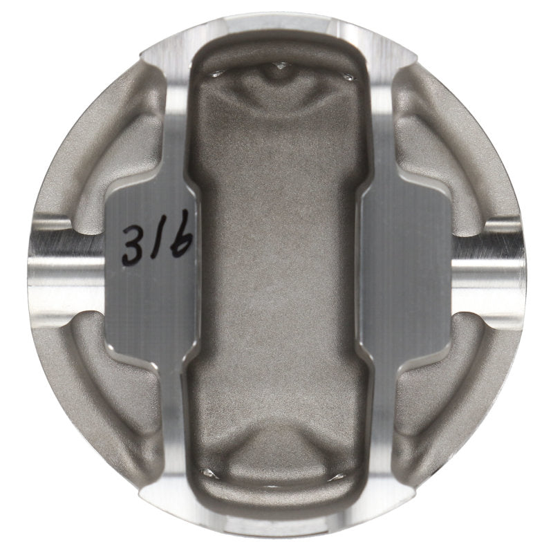 Wiseco Honda K24 87mm Forged Racing Pistons Set with ArmorGlide Coating – Fits 2002-2006 Honda CR-V