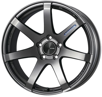 Enkei PF07 18x9.5 Inch Dark Silver Alloy Wheel with 5x114.3 Bolt Pattern and +40mm Offset