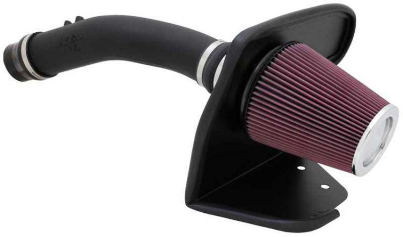 K&N Engineering 57-2525-2 High-Flow Cold Air Intake System for Ford F-Series Super Duty V8-5.4L (2002-2004)