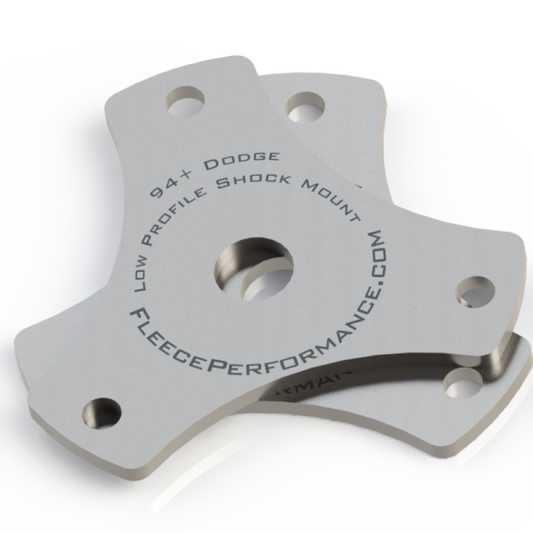 Fleece Performance 2500 and 3500 Low Profile Shock Mounts