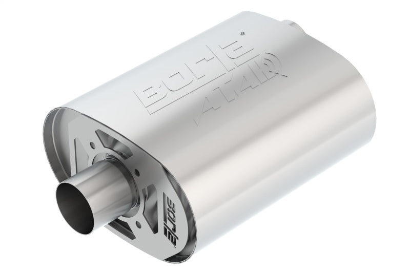 Borla CrateMuffler Ford 5.0L Coyote ATAK 2.5-inch Offset/Center Exhaust Muffler Part #400856