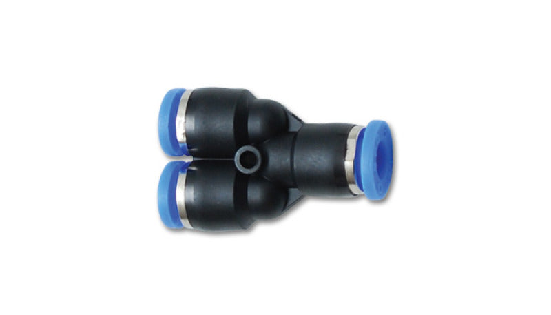 Vibrant Union Y Push Lock Vacuum Fitting for 3/16 Inch OD Tubing - Part Number 2679