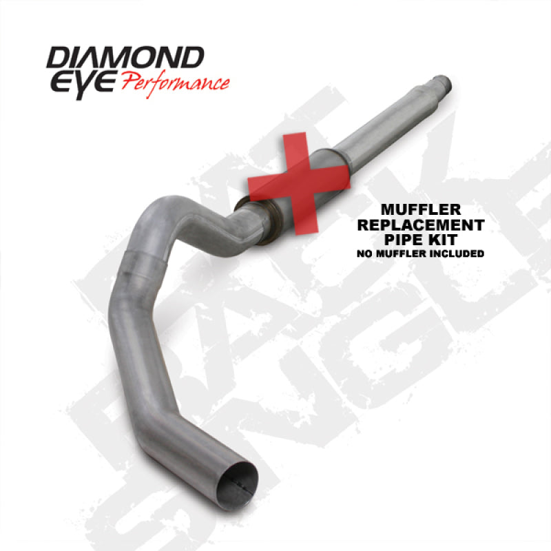 Diamond Eye Performance 5-Inch Catback Exhaust Kit for 2003-2007 Ford 6.0L Powerstroke F250/F350