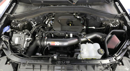 K&N Engineering 77-2594KC High Flow Performance Cold Air Intake System for Ford Explorer 2.3L L4 F/I
