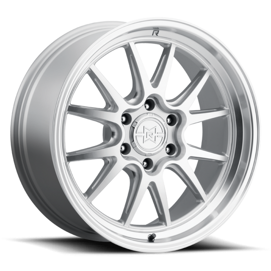 Raised Wheels Method MR802 20x10 Polished Machined Alloy Wheel with 5x5 Bolt Pattern and -18mm Offset