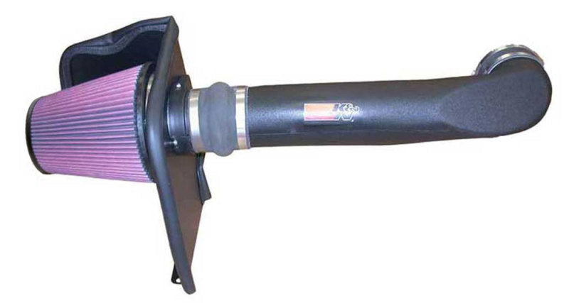 K&N Engineering 57-3030-1 High-Flow Cold Air Intake System for Chevy and GMC Heavy-Duty V8-8.1L trucks