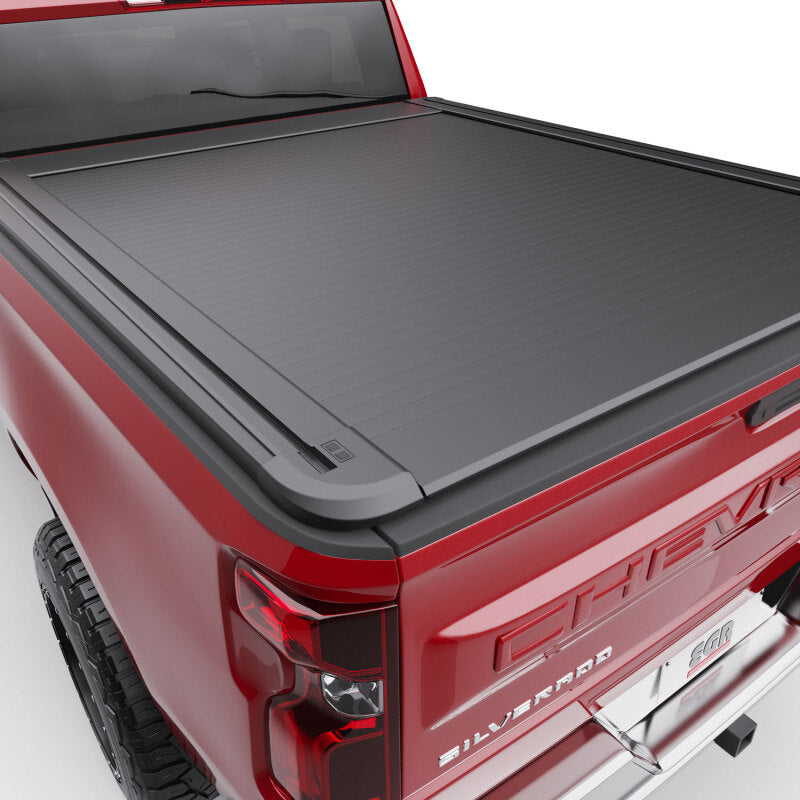 EGR RollTrac RT040036E Electric Tonneau Cover for Chevrolet Silverado 1500 and GMC Sierra 1500, 6.5 ft Bed