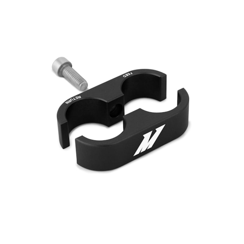 Mishimoto Oil Line Stay -10AN Black for Enhanced Engine Bay Protection