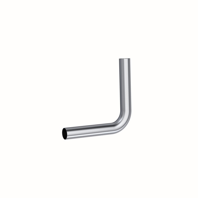 MBRP Universal 2.5-inch 90 Degree Mandrel Bend Pipe with 12-inch Legs – Aluminized Steel Exhaust Component